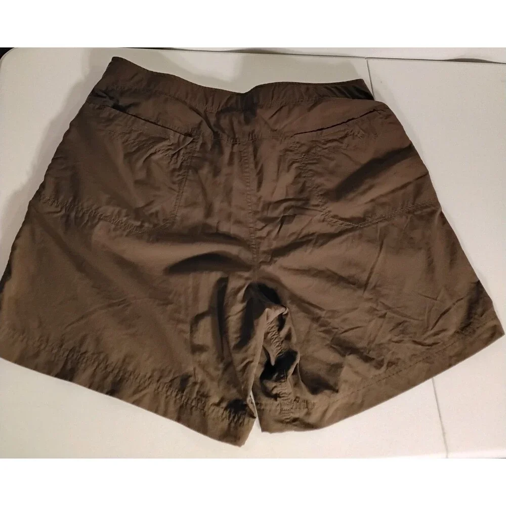 Mountain Hardwear Mens Shorts Large Khaki Belted Outdoor Hiking